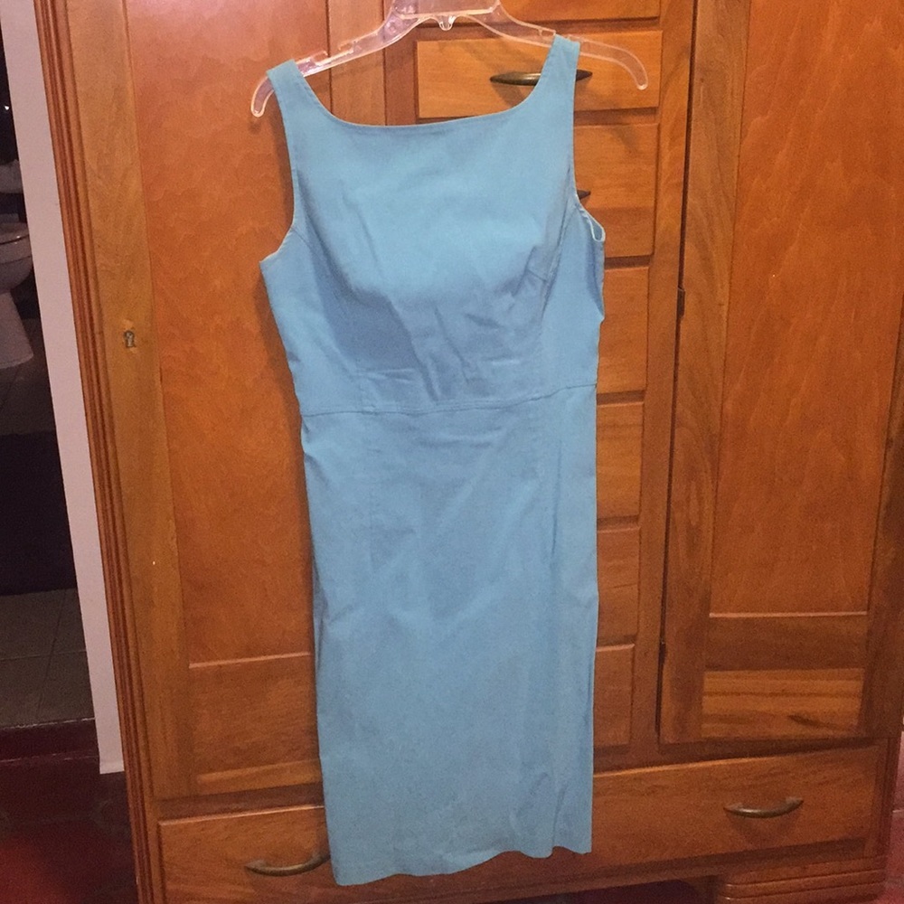 Turquoise dress from Express